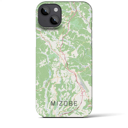【溝辺（鹿児島県）】地図柄iPhoneケース（バックカバータイプ）