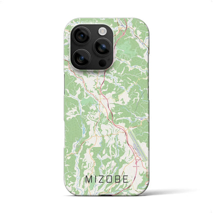 【溝辺（鹿児島県）】地図柄iPhoneケース（バックカバータイプ）
