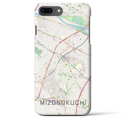 【溝の口（神奈川県）】地図柄iPhoneケース（バックカバータイプ）