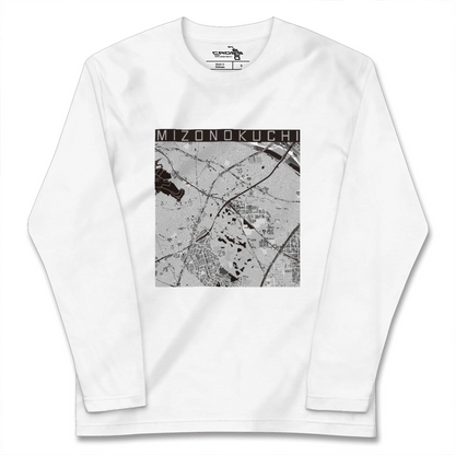 【溝の口（神奈川県）】地図柄ロングスリーブTシャツ