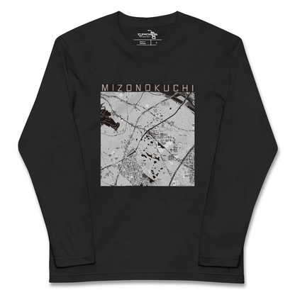 【溝の口（神奈川県）】地図柄ロングスリーブTシャツ