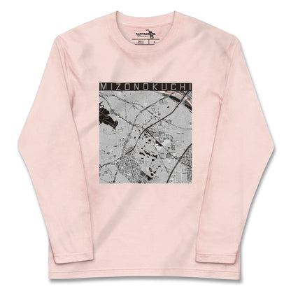【溝の口（神奈川県）】地図柄ロングスリーブTシャツ