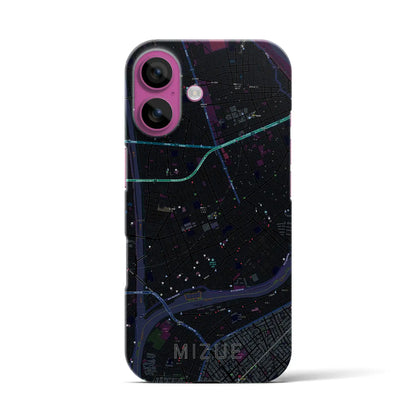 【瑞江（東京都）】地図柄iPhoneケース（バックカバータイプ）