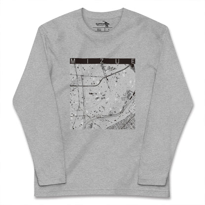 【瑞江（東京都）】地図柄ロングスリーブTシャツ