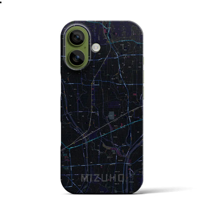 【瑞穂（岐阜県）】地図柄iPhoneケース（バックカバータイプ）