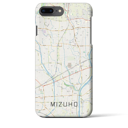 【瑞穂（岐阜県）】地図柄iPhoneケース（バックカバータイプ）