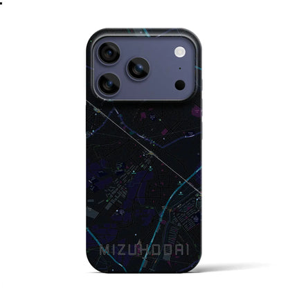 【みずほ台（埼玉県）】地図柄iPhoneケース（バックカバータイプ）