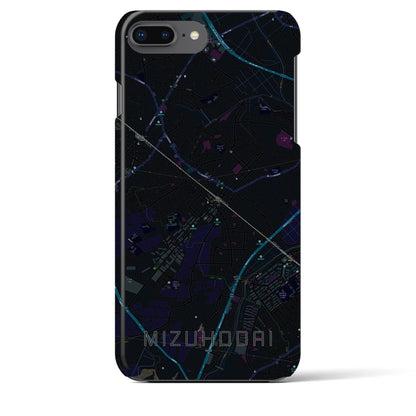 【みずほ台（埼玉県）】地図柄iPhoneケース（バックカバータイプ）