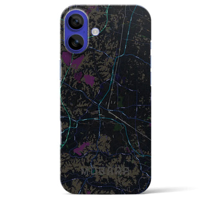 【茂原（千葉県）】地図柄iPhoneケース（バックカバータイプ）