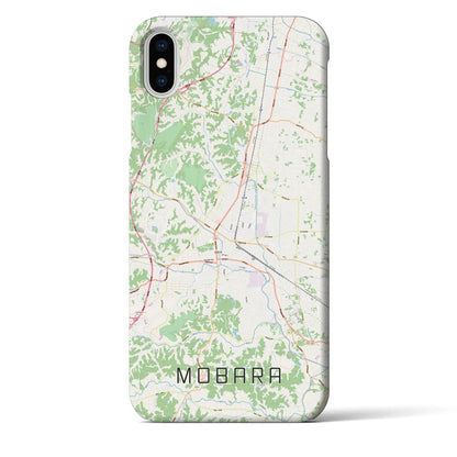 【茂原（千葉県）】地図柄iPhoneケース（バックカバータイプ）