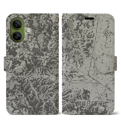 【茂原（千葉県）】地図柄iPhoneケース（手帳タイプ）