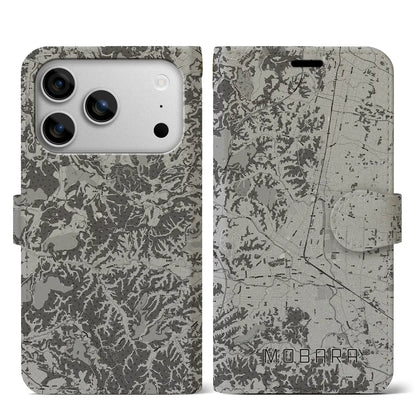 【茂原（千葉県）】地図柄iPhoneケース（手帳タイプ）