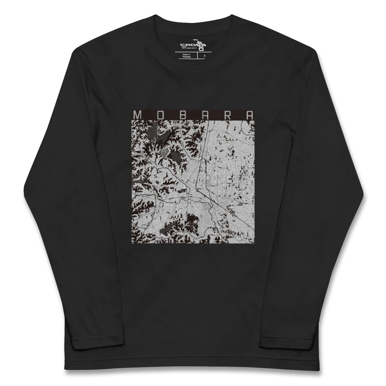 【茂原（千葉県）】地図柄ロングスリーブTシャツ