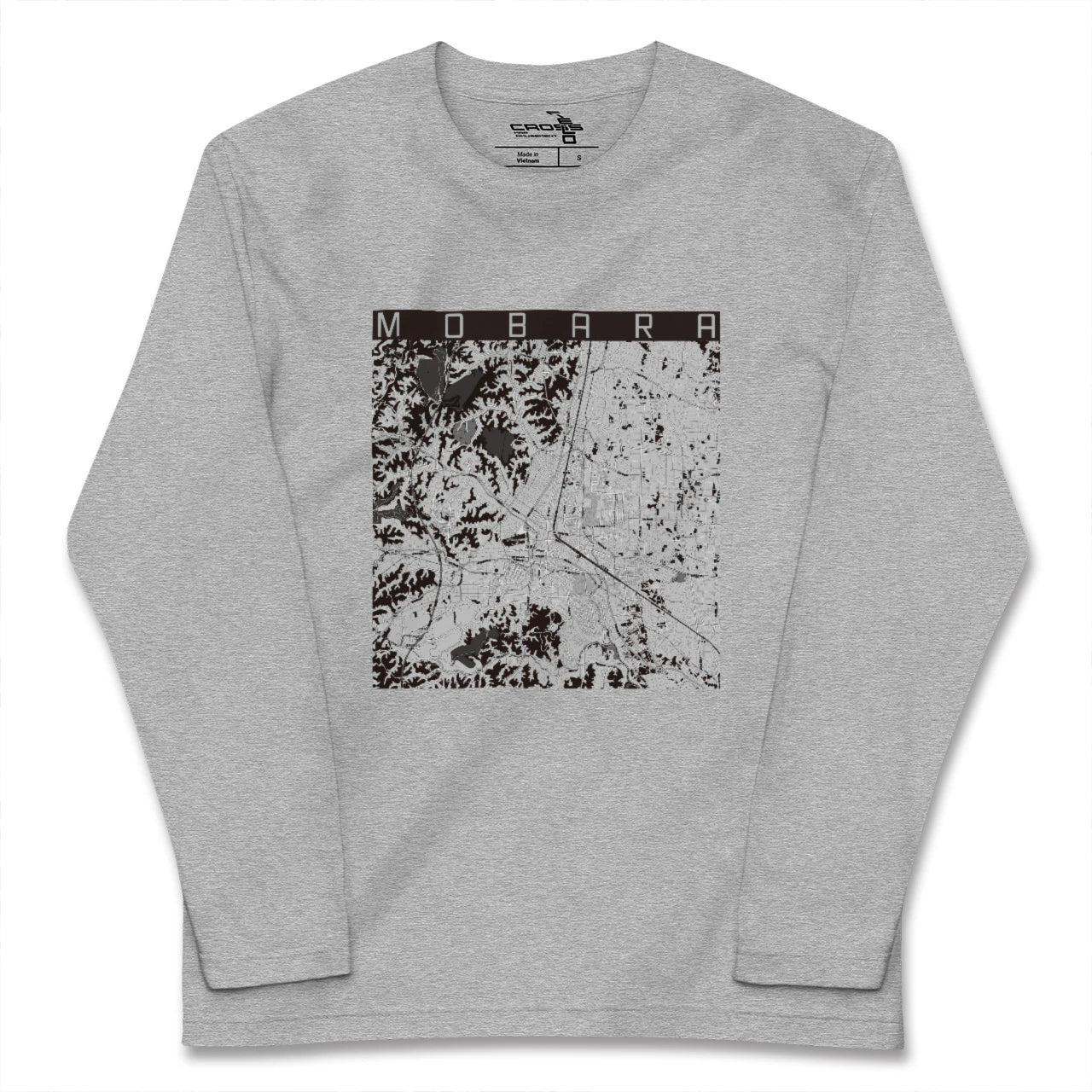 【茂原（千葉県）】地図柄ロングスリーブTシャツ