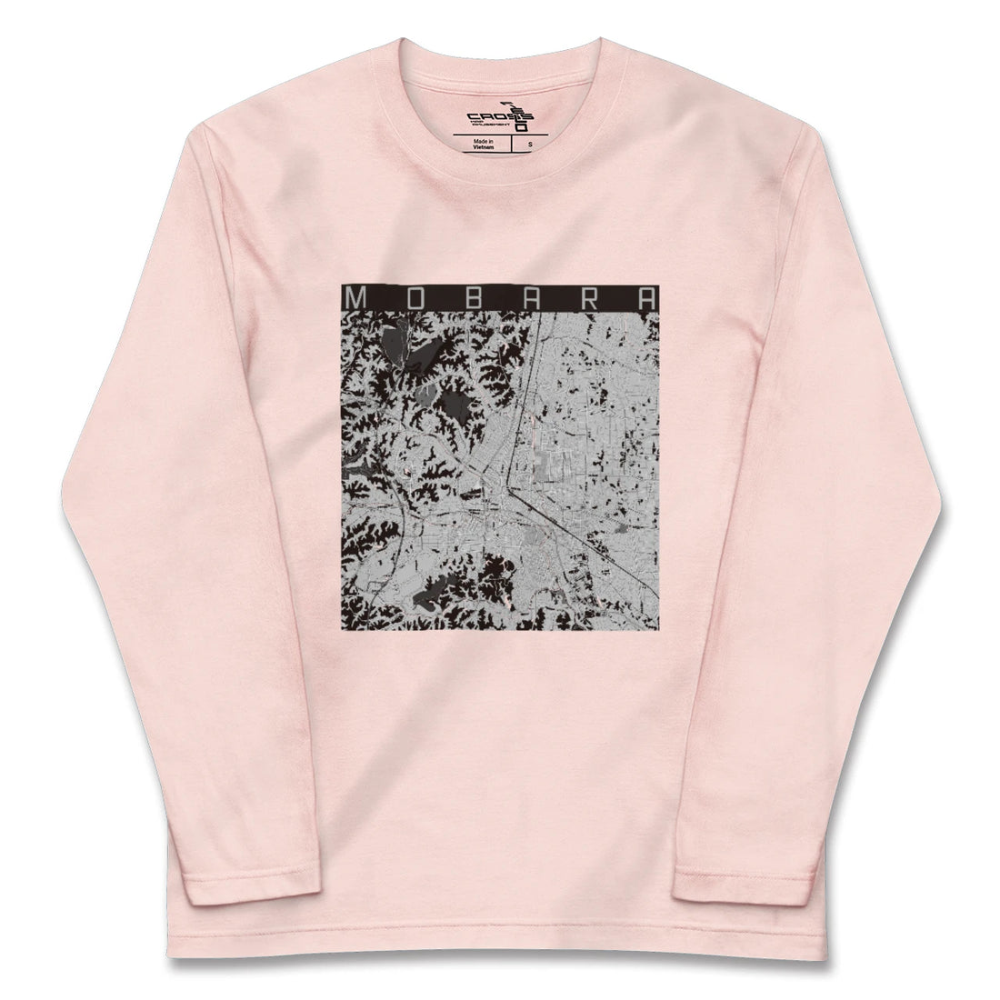 【茂原（千葉県）】地図柄ロングスリーブTシャツ