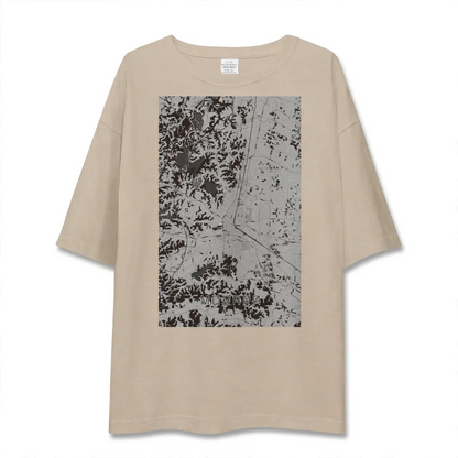 【茂原（千葉県）】地図柄ビッグシルエットTシャツ