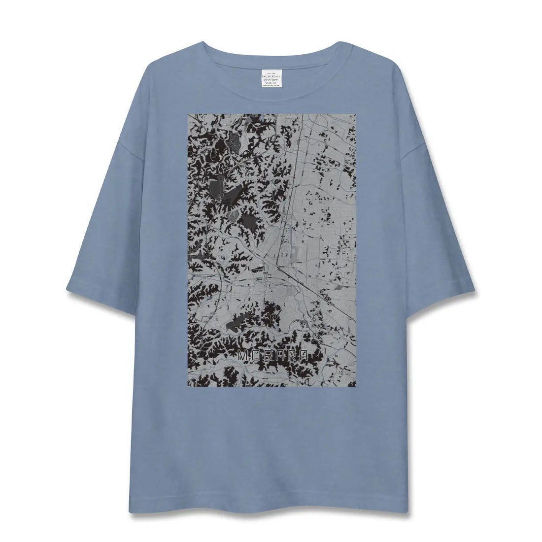 【茂原（千葉県）】地図柄ビッグシルエットTシャツ
