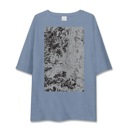 【茂原（千葉県）】地図柄ビッグシルエットTシャツ