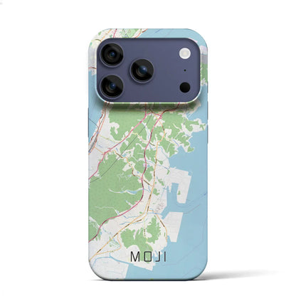 【門司（福岡県）】地図柄iPhoneケース（バックカバータイプ）