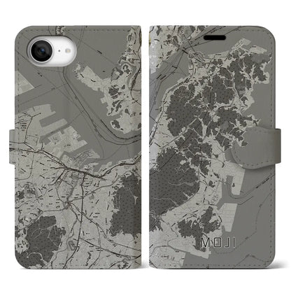 【門司（福岡県）】地図柄iPhoneケース（手帳タイプ）