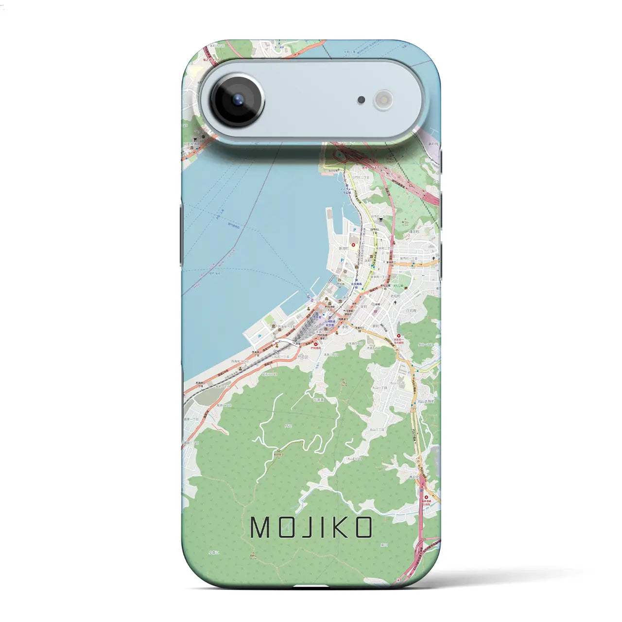 【門司港（福岡県）】地図柄iPhoneケース（バックカバータイプ）