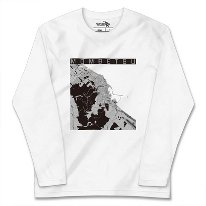 【紋別（北海道）】地図柄ロングスリーブTシャツ