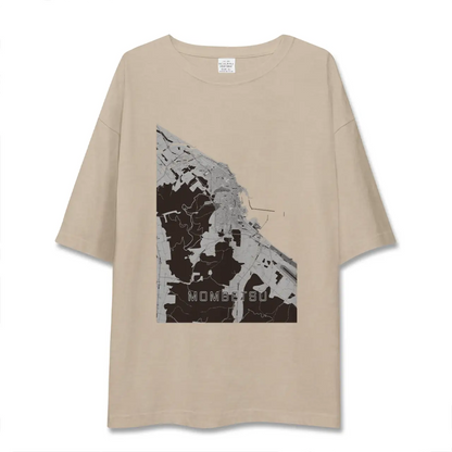 【紋別（北海道）】地図柄ビッグシルエットTシャツ