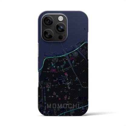 【百道（福岡県）】地図柄iPhoneケース（バックカバータイプ）