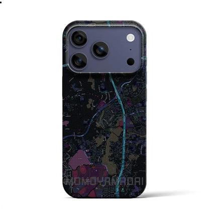 【桃山台（大阪府）】地図柄iPhoneケース（バックカバータイプ）