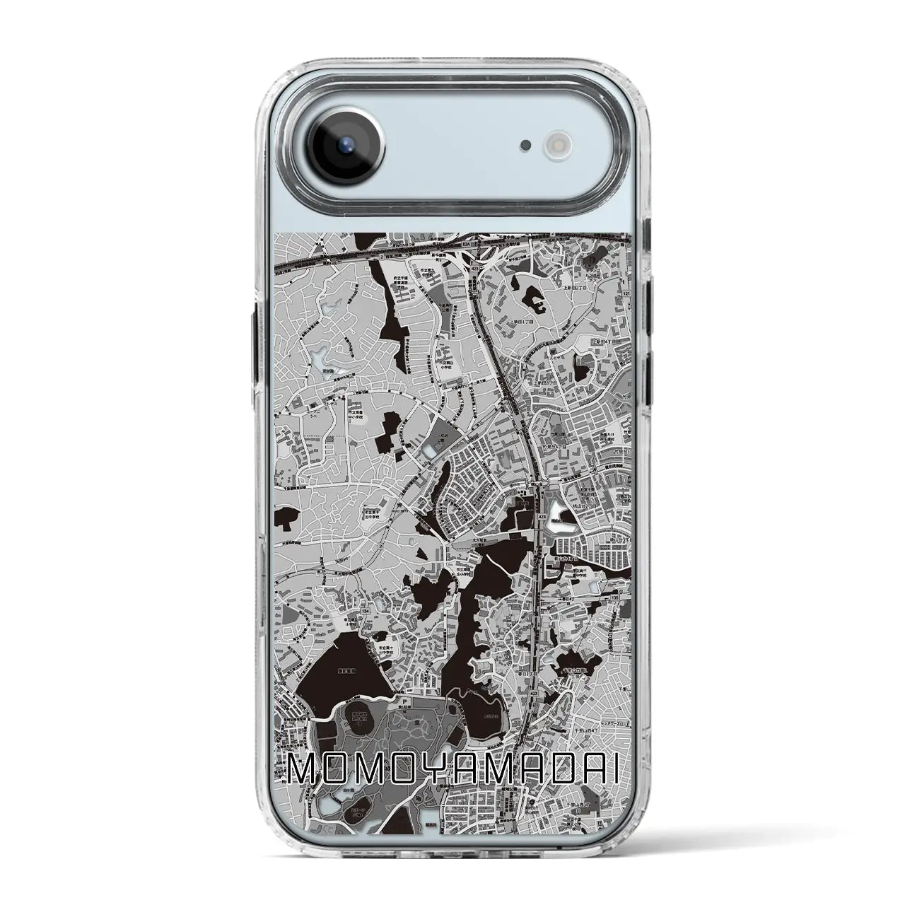 【桃山台（大阪府）】地図柄iPhoneケース（MagSafeタイプ）