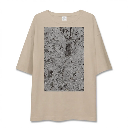 【モンツァ（イタリア）】地図柄ビッグシルエットTシャツ