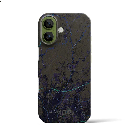 【森（静岡県）】地図柄iPhoneケース（バックカバータイプ）