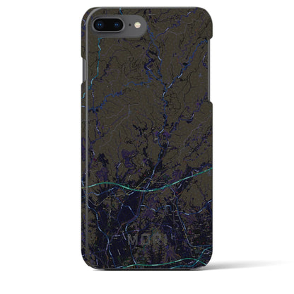 【森（静岡県）】地図柄iPhoneケース（バックカバータイプ）