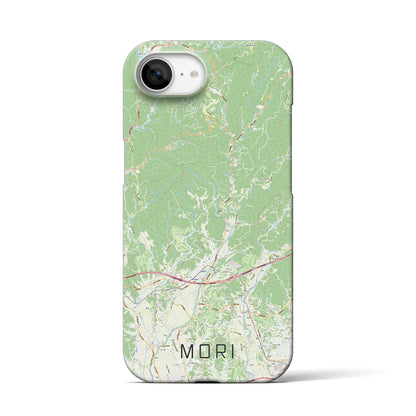 【森（静岡県）】地図柄iPhoneケース（バックカバータイプ）