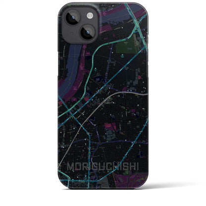 【守口市（大阪府）】地図柄iPhoneケース（バックカバータイプ）