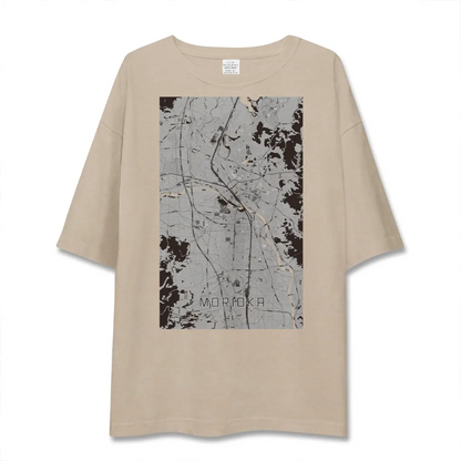 【盛岡（岩手県）】地図柄ビッグシルエットTシャツ