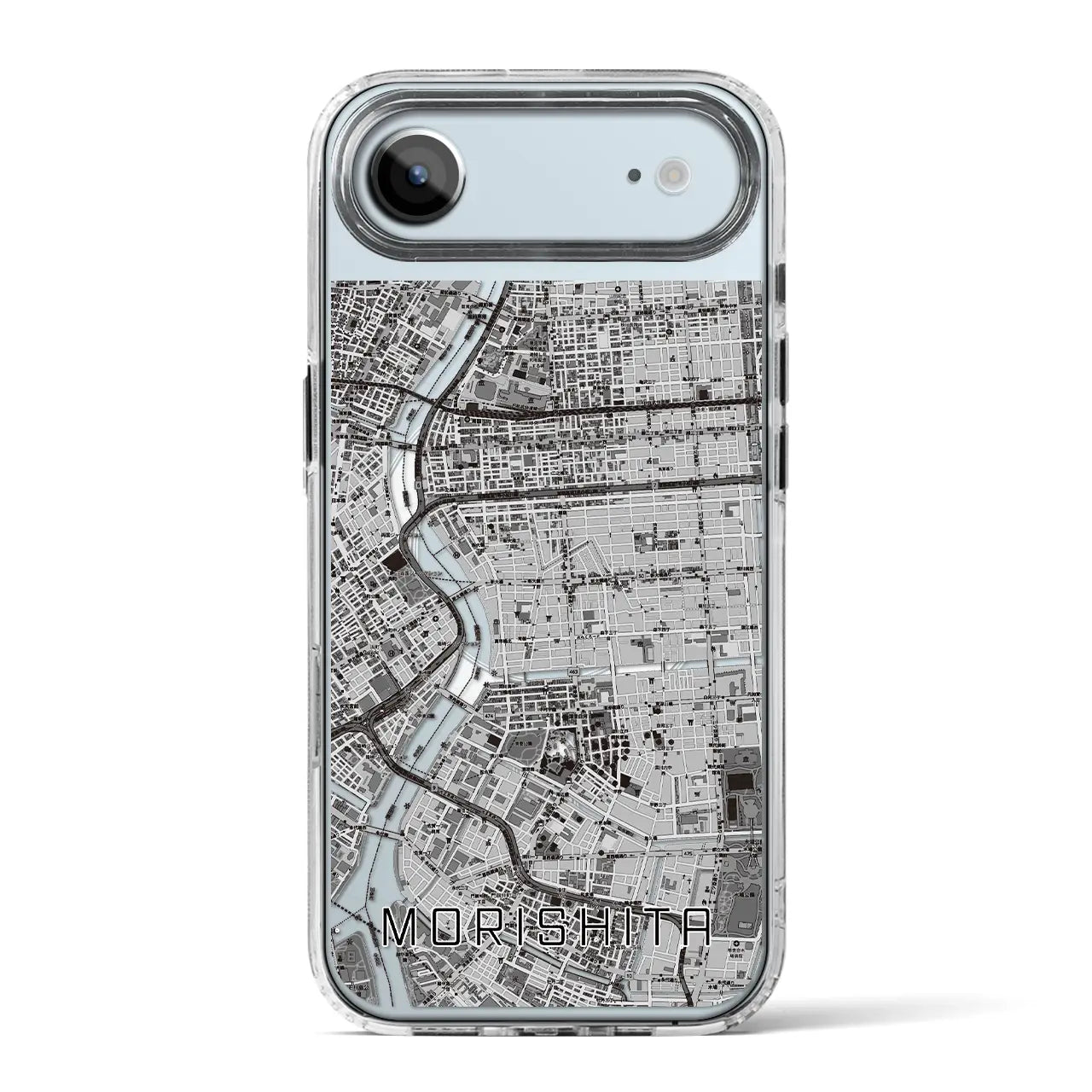 【森下（東京都）】地図柄iPhoneケース（MagSafeタイプ）