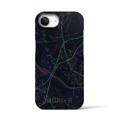 【守谷（茨城県）】地図柄iPhoneケース（バックカバータイプ）