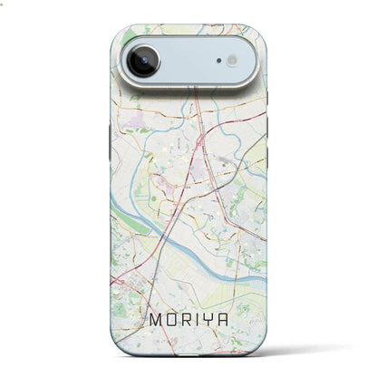 【守谷（茨城県）】地図柄iPhoneケース（バックカバータイプ）