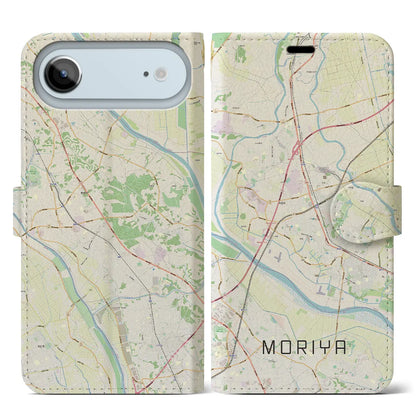 【守谷（茨城県）】地図柄iPhoneケース（手帳タイプ）