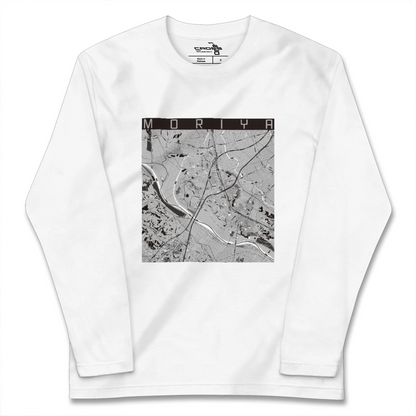 【守谷（茨城県）】地図柄ロングスリーブTシャツ