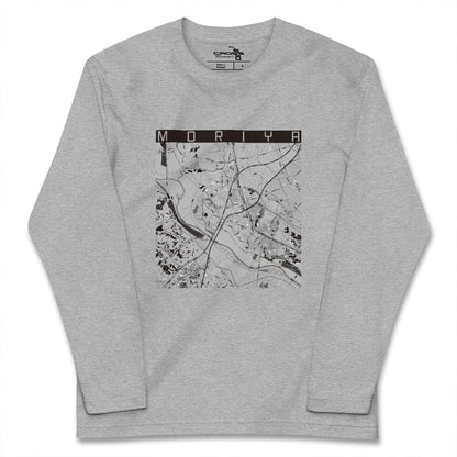 【守谷（茨城県）】地図柄ロングスリーブTシャツ