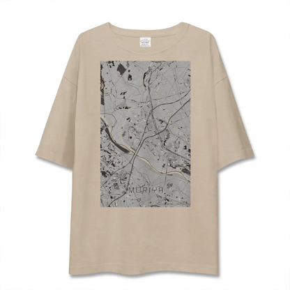 【守谷（茨城県）】地図柄ビッグシルエットTシャツ