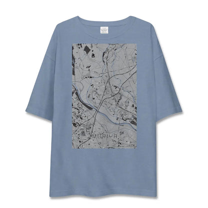 【守谷（茨城県）】地図柄ビッグシルエットTシャツ
