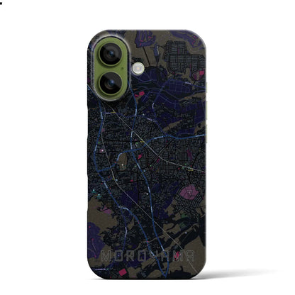 【毛呂山（埼玉県）】地図柄iPhoneケース（バックカバータイプ）