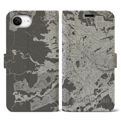 【毛呂山（埼玉県）】地図柄iPhoneケース（手帳タイプ）