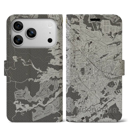 【毛呂山（埼玉県）】地図柄iPhoneケース（手帳タイプ）