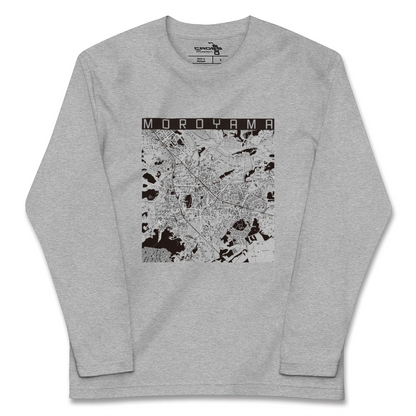 【毛呂山（埼玉県）】地図柄ロングスリーブTシャツ