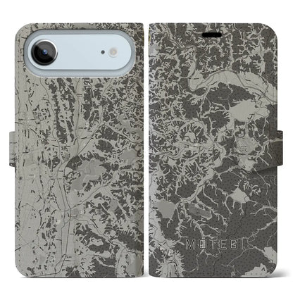 【茂木（栃木県）】地図柄iPhoneケース（手帳タイプ）