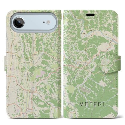 【茂木（栃木県）】地図柄iPhoneケース（手帳タイプ）